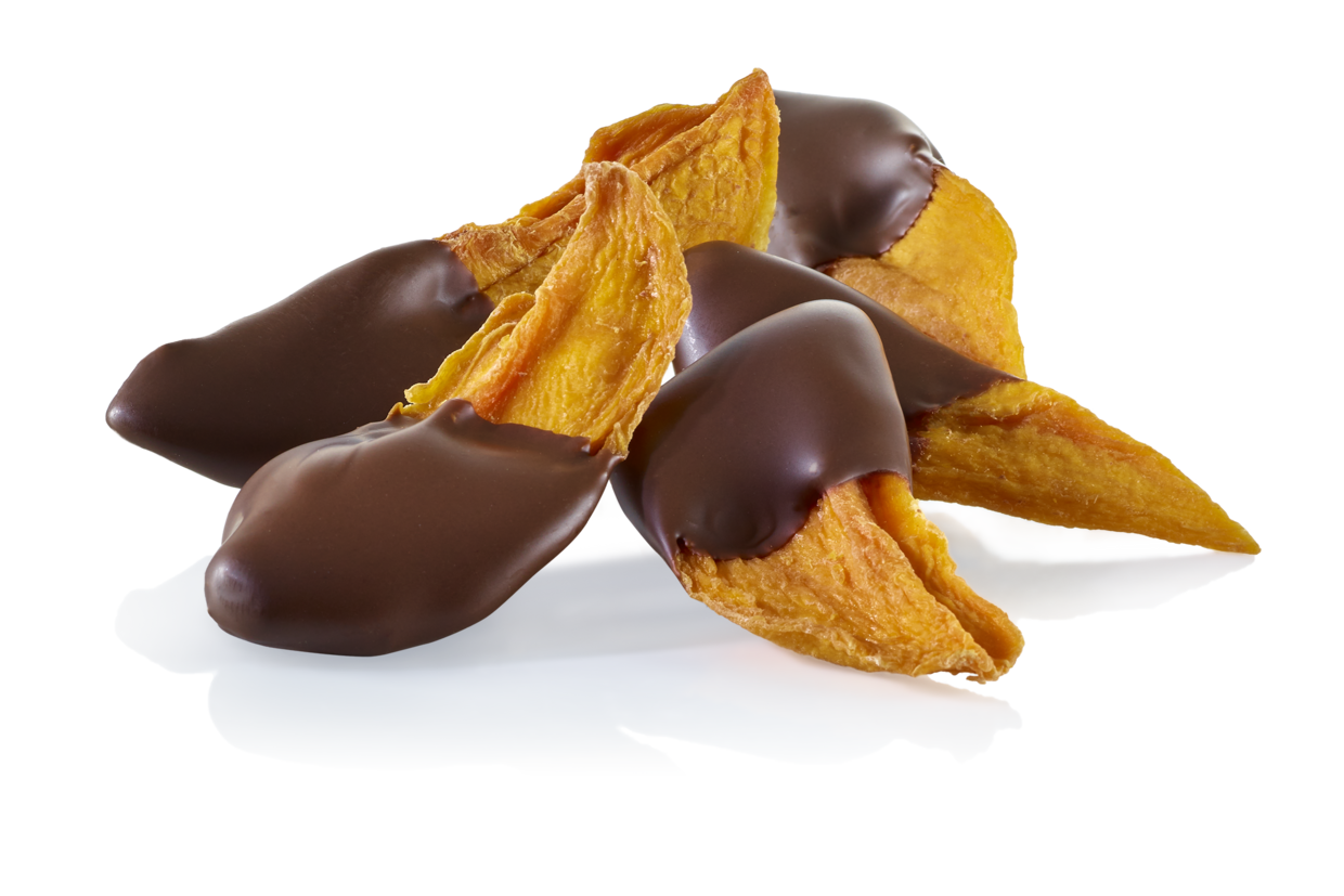 Tropicks Džiovinti mangai su juoduoju šokoladu 100 g